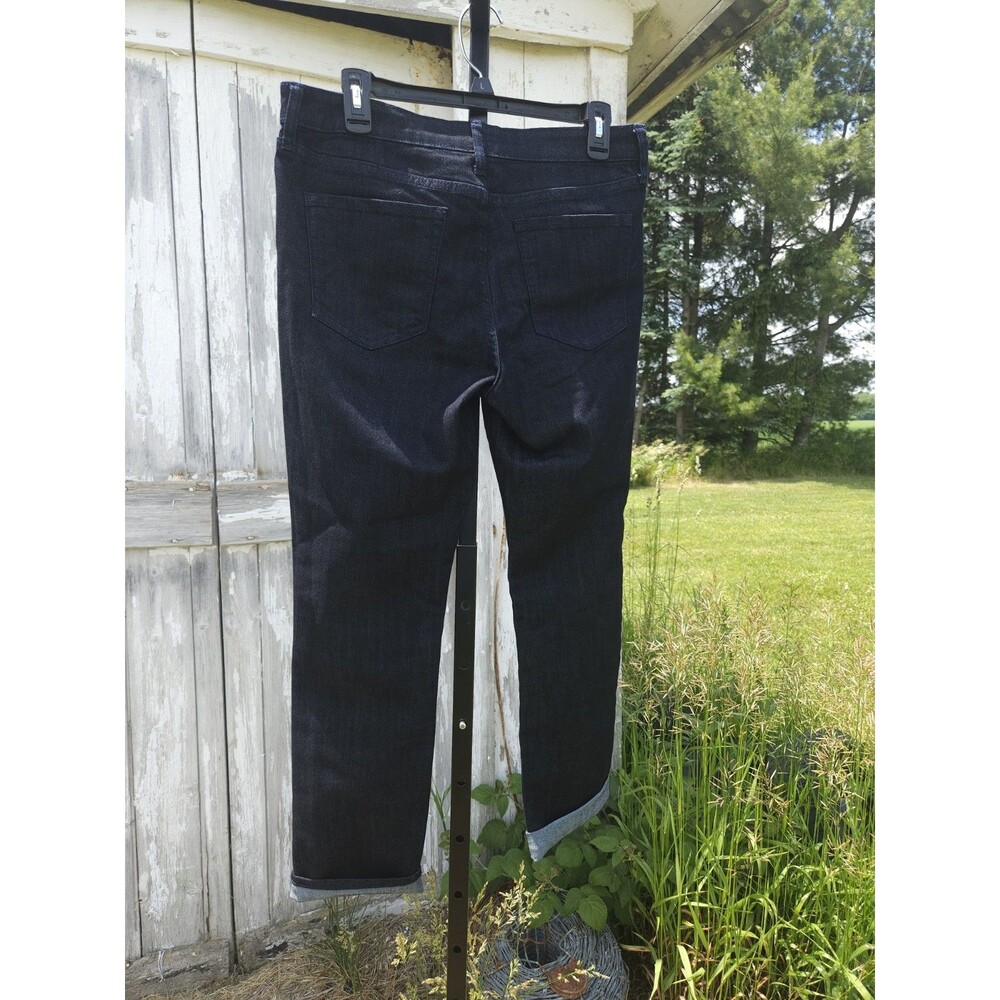 Gap 1969 Dark Jeans Women's 10/30s Blue Slim Fit‎ Straight Coupe Denim Pants